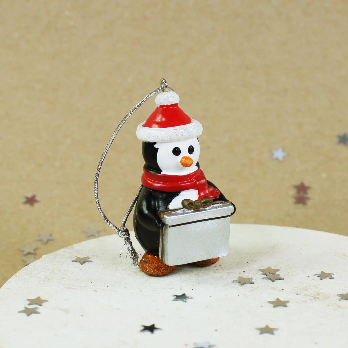 weihnachtliche Figuren als Anhänger