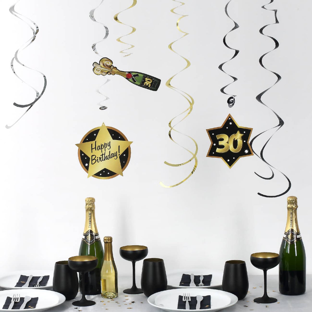 Party Dekoration Star zum 30. Geburtstag