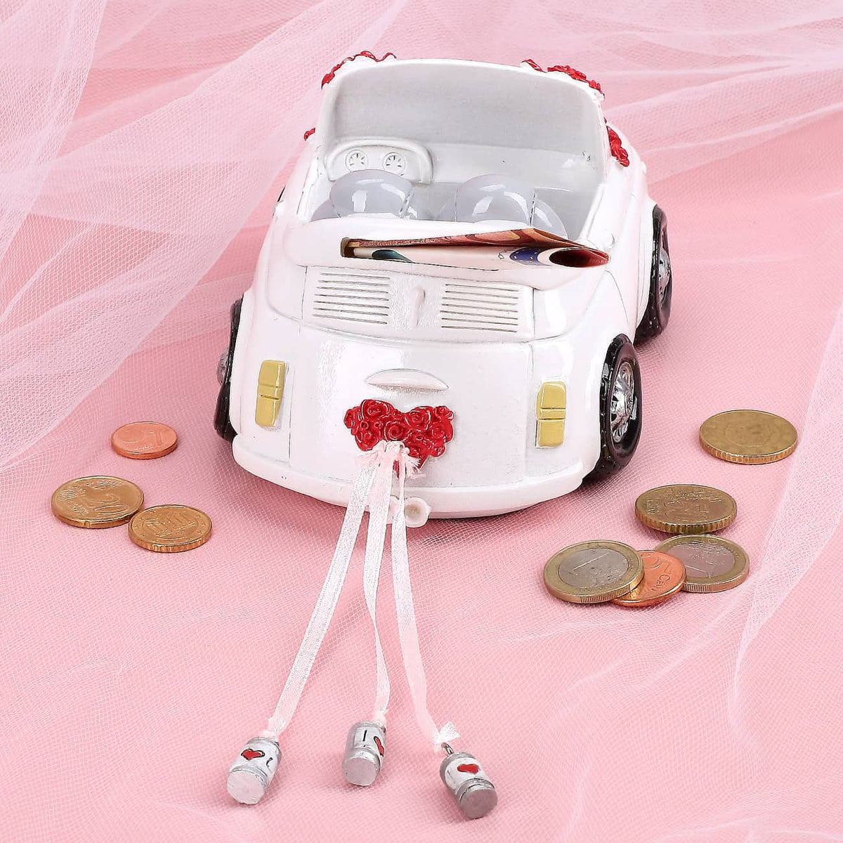 Cabrio Spardose zur Hochzeit